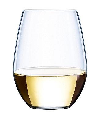 Domaine Stemless White Wine Glass - Set of 6