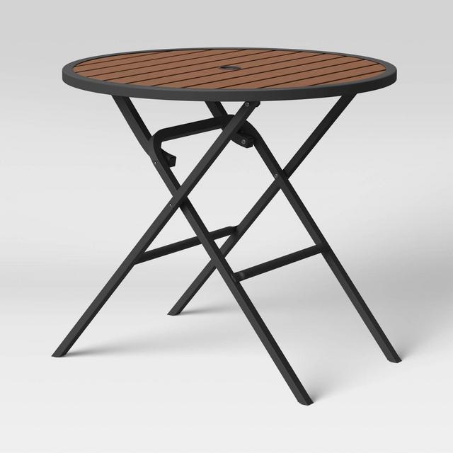 Bryant 32" Round Faux Wood Folding Patio Bistro Table - Project 62™