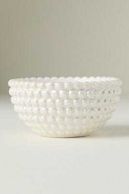 Perla Stoneware Nut Bowls, Set of 4