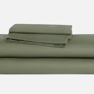 Classic Percale Core Sheet Set - Fresh Moss / King