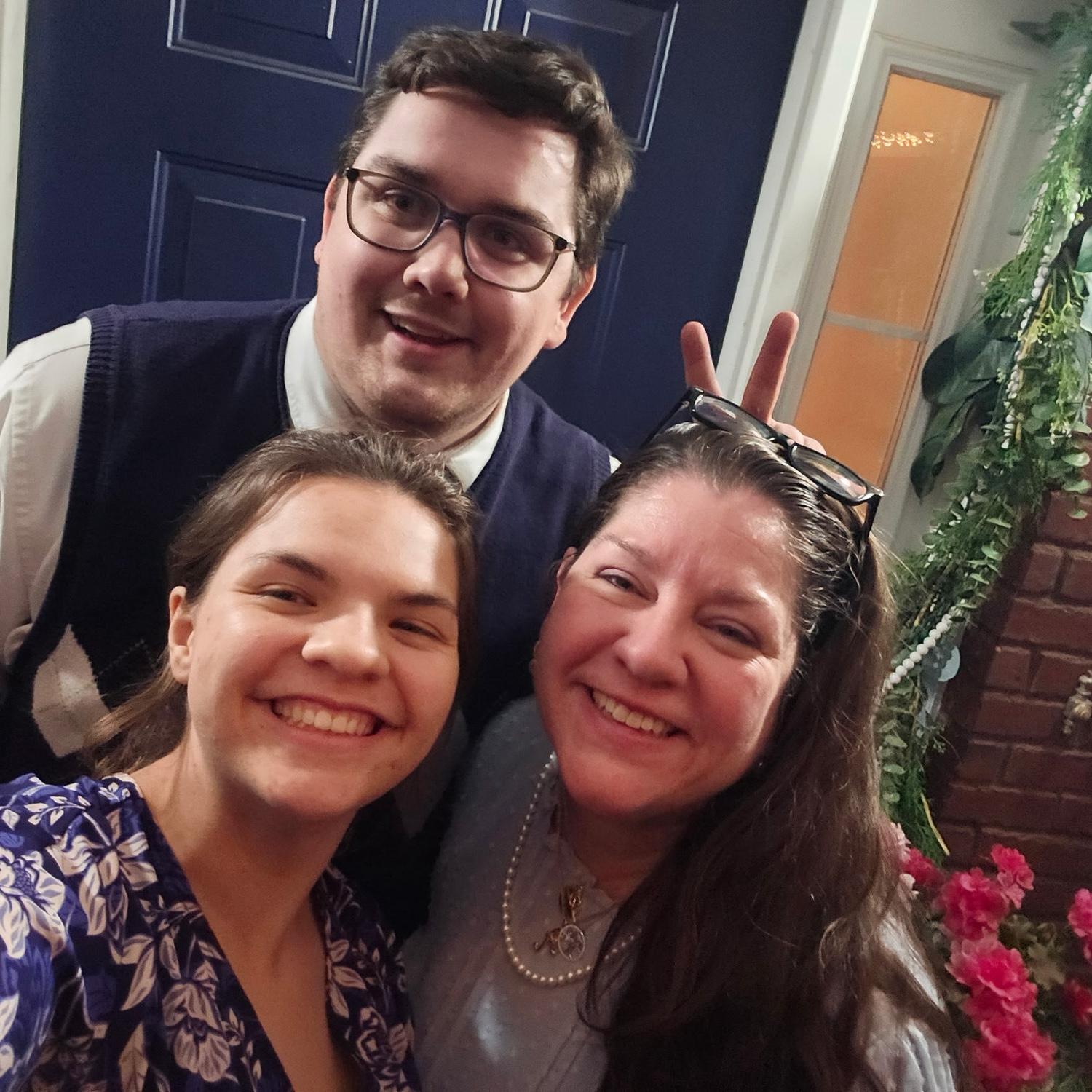 Lauren and Spencer with Momma Machen :)