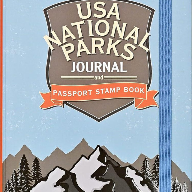 USA National Parks Journal & Passport Stamp Book (all 63 National Parks included)
