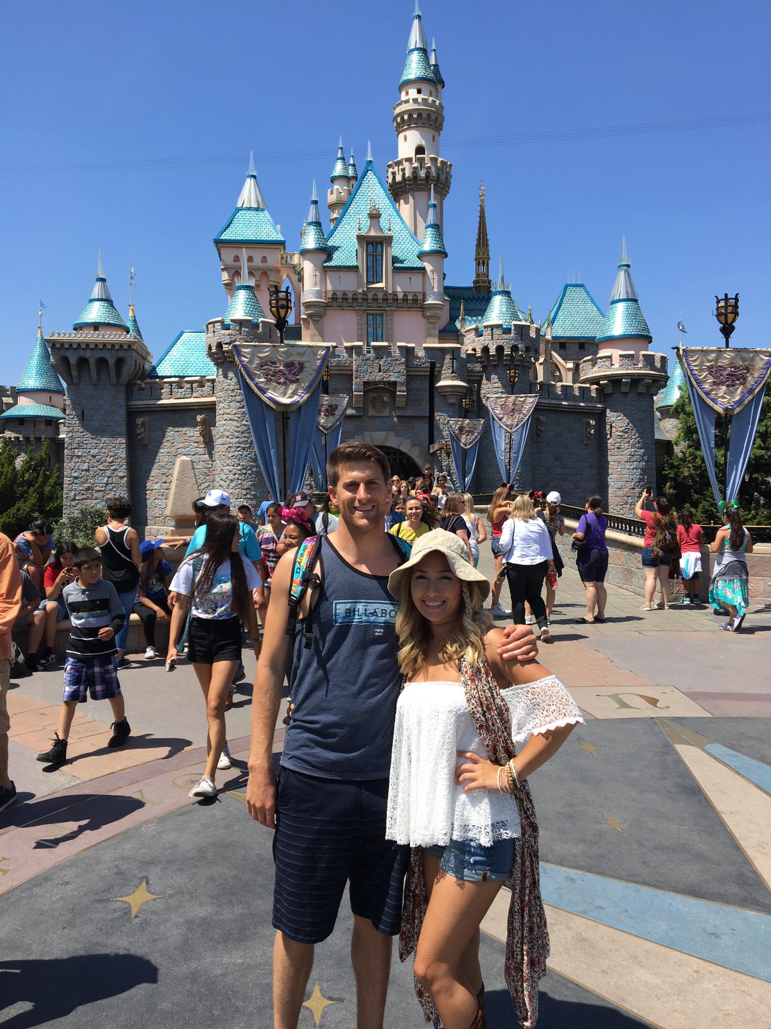 Celebrated Erin's 30th Birthday at Disneyland. Always a kid at heart.