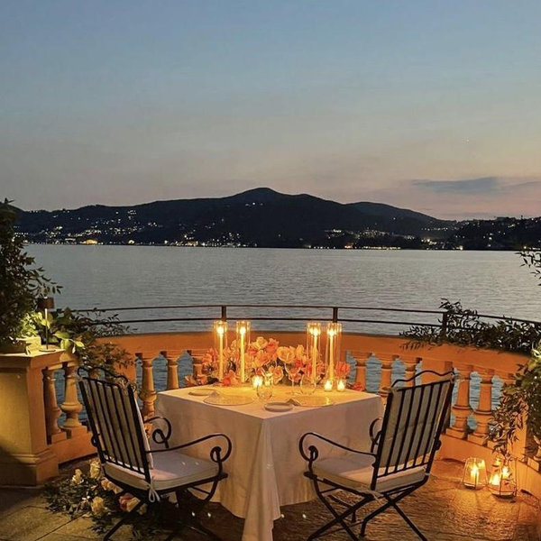 Romantic Dinner in Italy