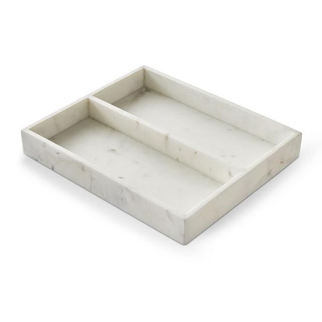 Marble Utensil & Accessories Tray