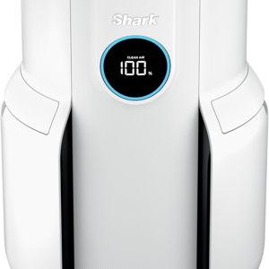 Shark Air Purifier for Home, NeverChange, for Large Room, Bedroom, Home Office, HEPA-Exceeding Filter, Captures Pollutants, Pet Dander, Dust, Odor, Smoke, and More, HP153, White