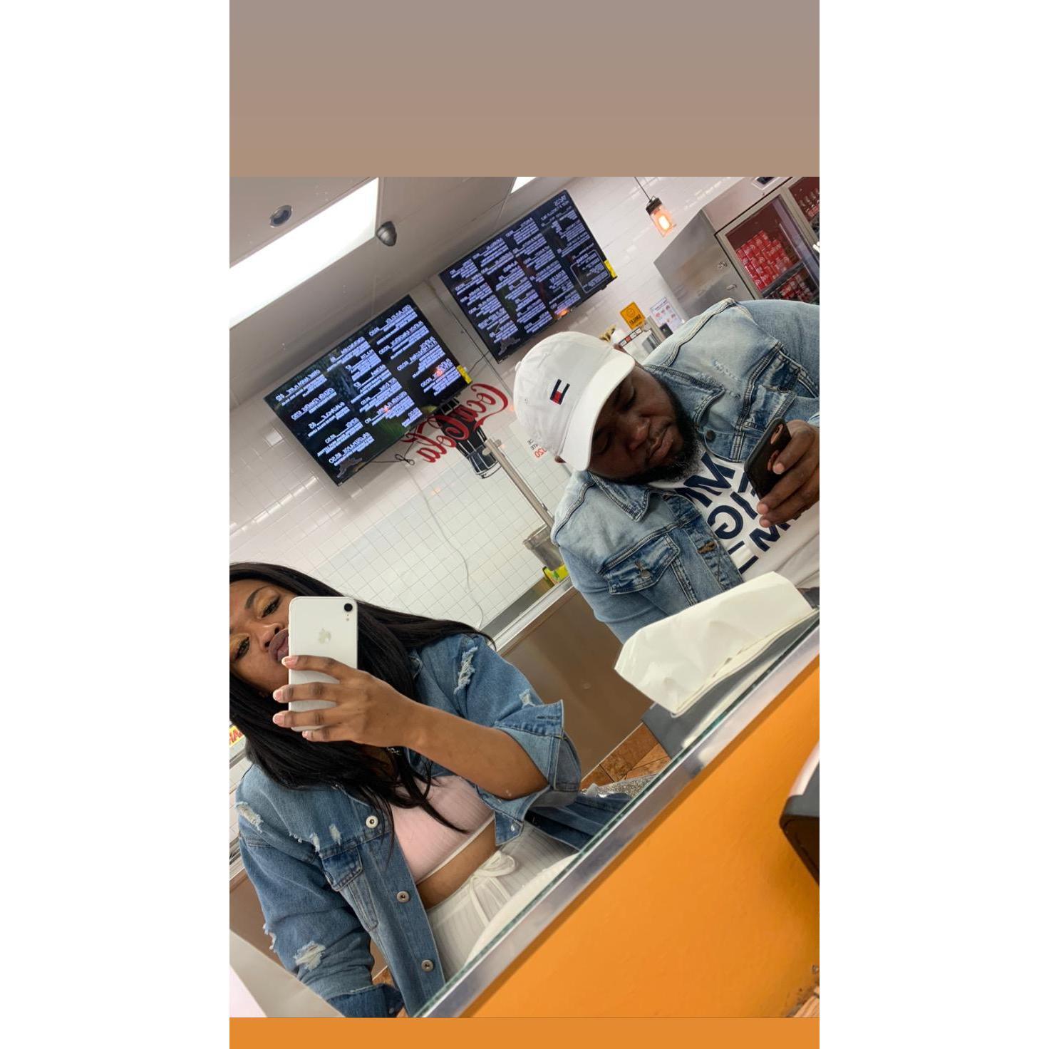 Downtown Vegas getting Tacos