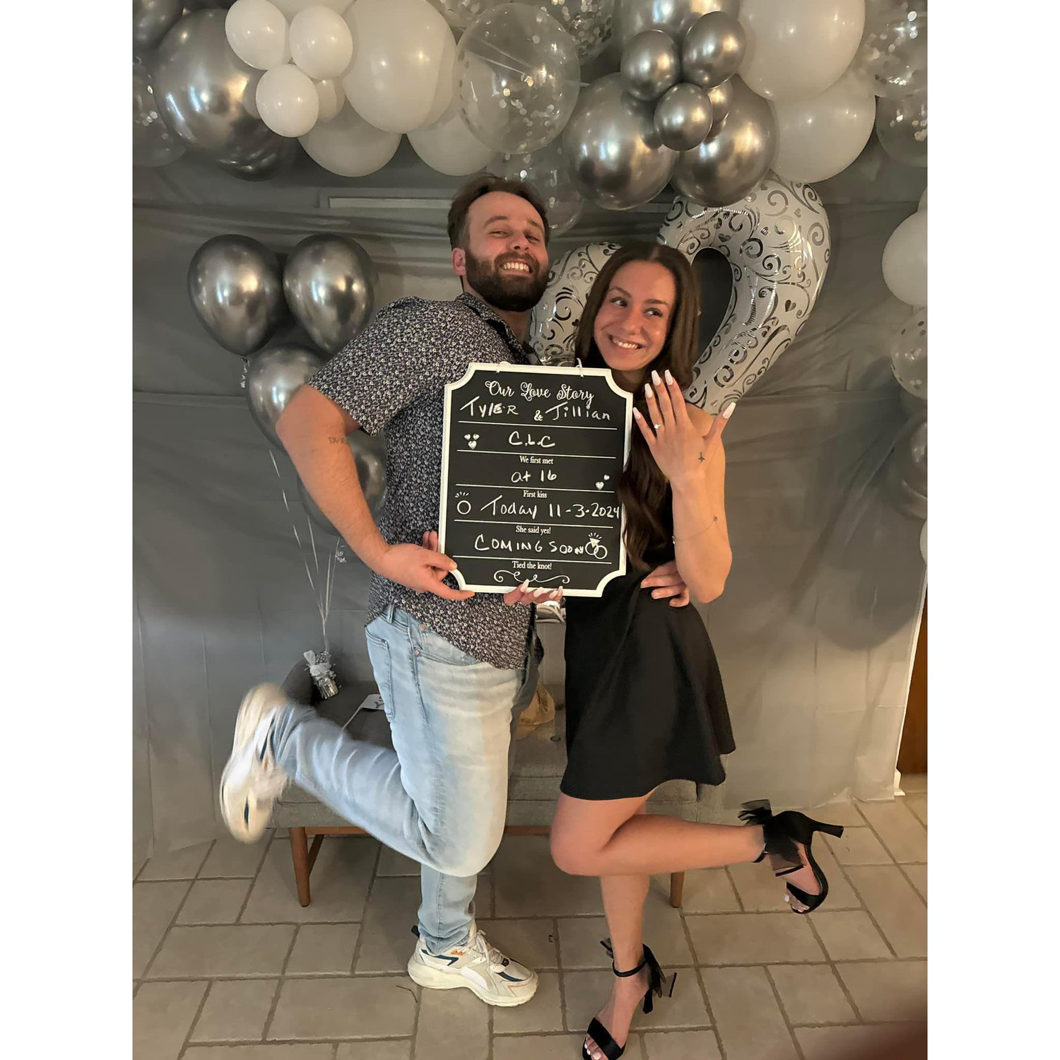 The day I said yes!