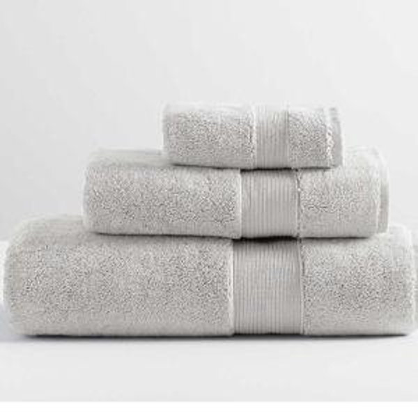 Classic Organic Bath Towel- Gray Mist