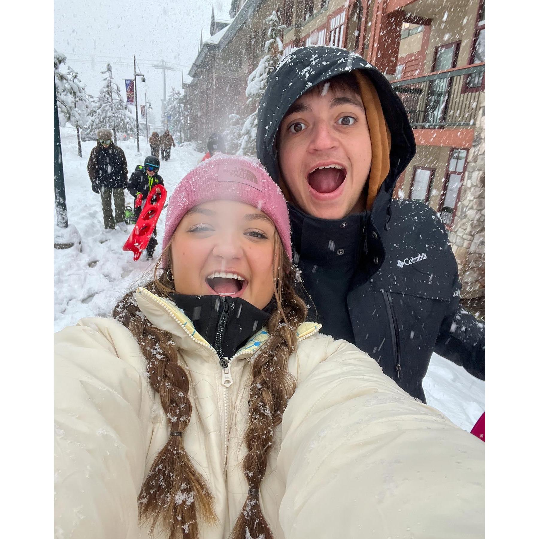 Tahoe with the Brening family!