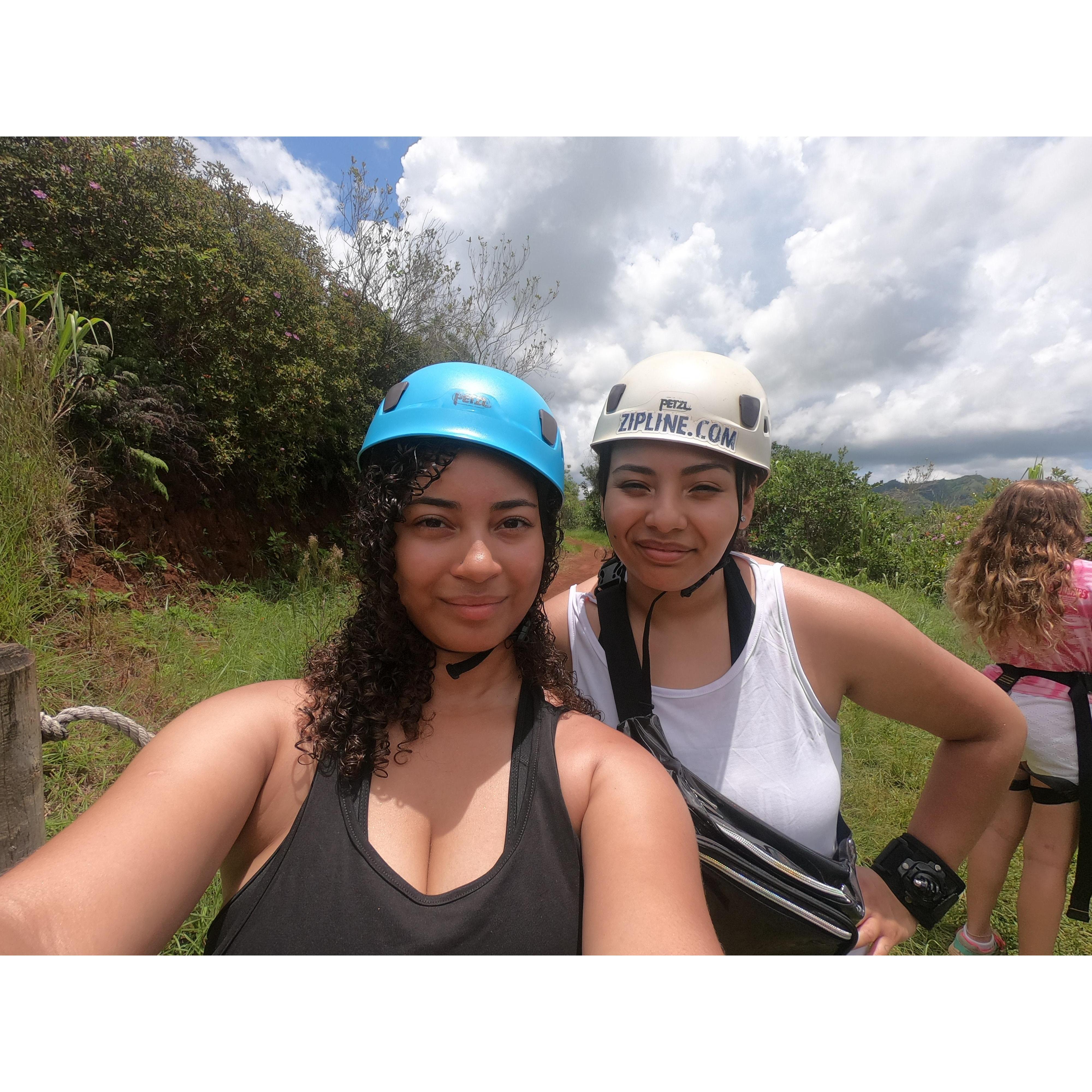 Ziplining!