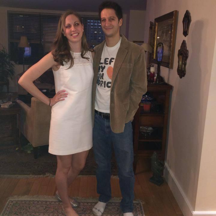 Our first picture as a couple!