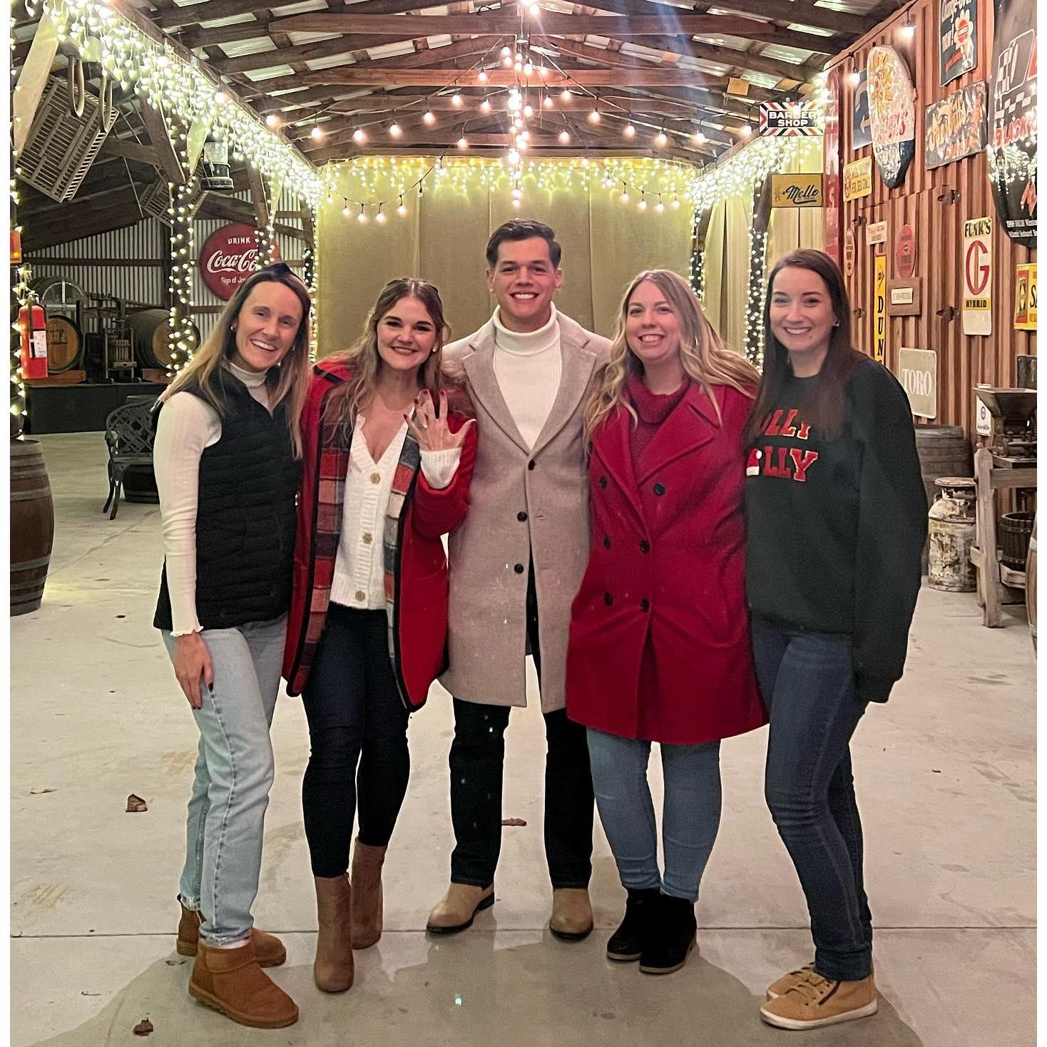 Even had the girls there!