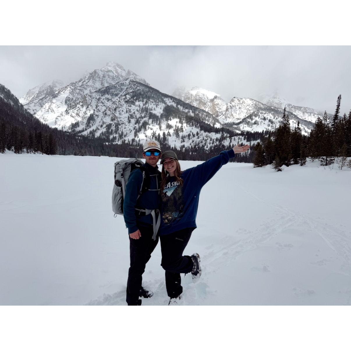 Fun Fact- This is a frozen lake we are on