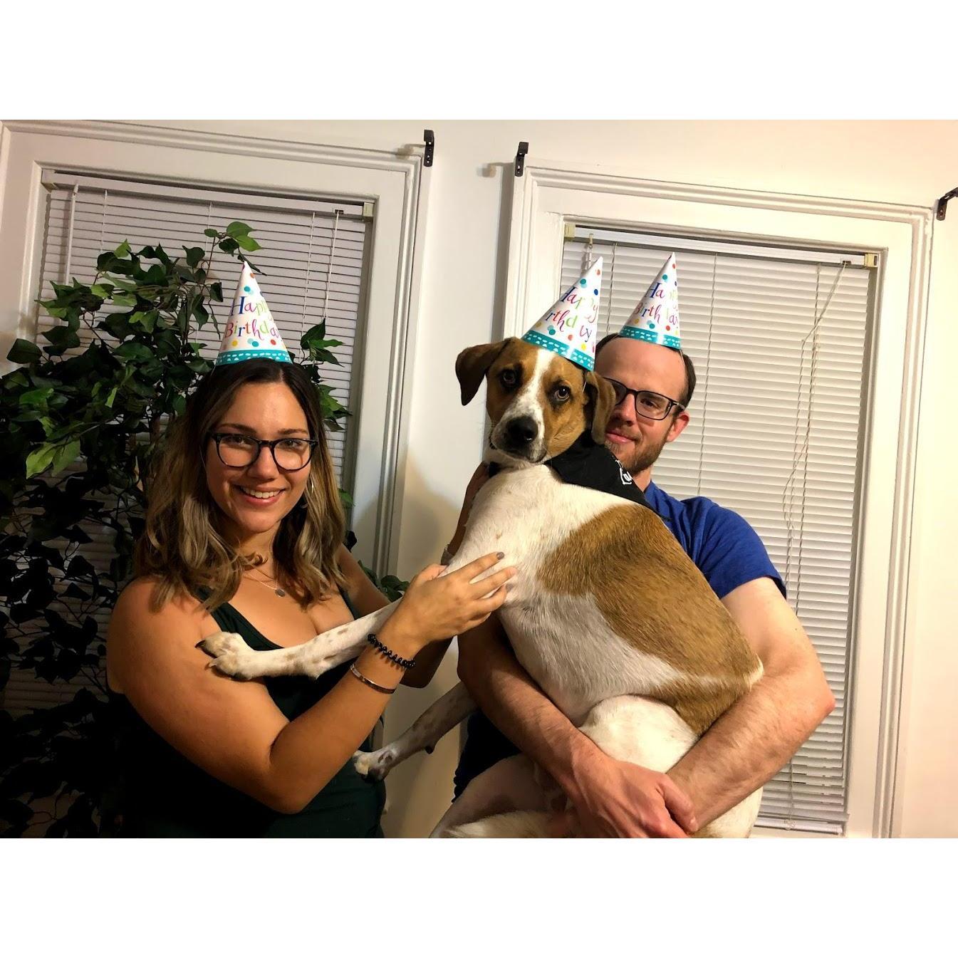 Oakley's first birthday 9/11/19