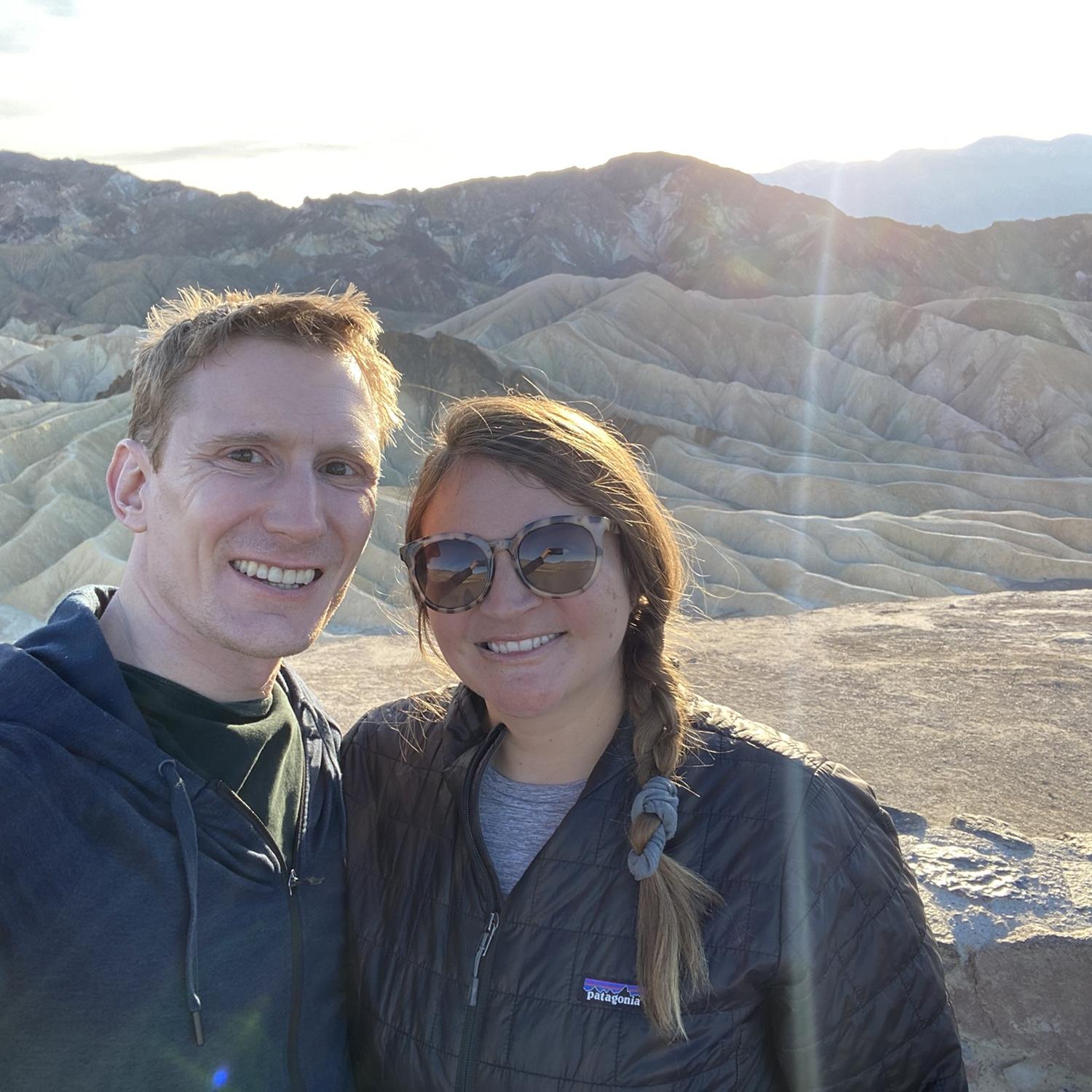 Our first National Park trip together to Death Valley.