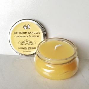 Citronella Beeswax Candle