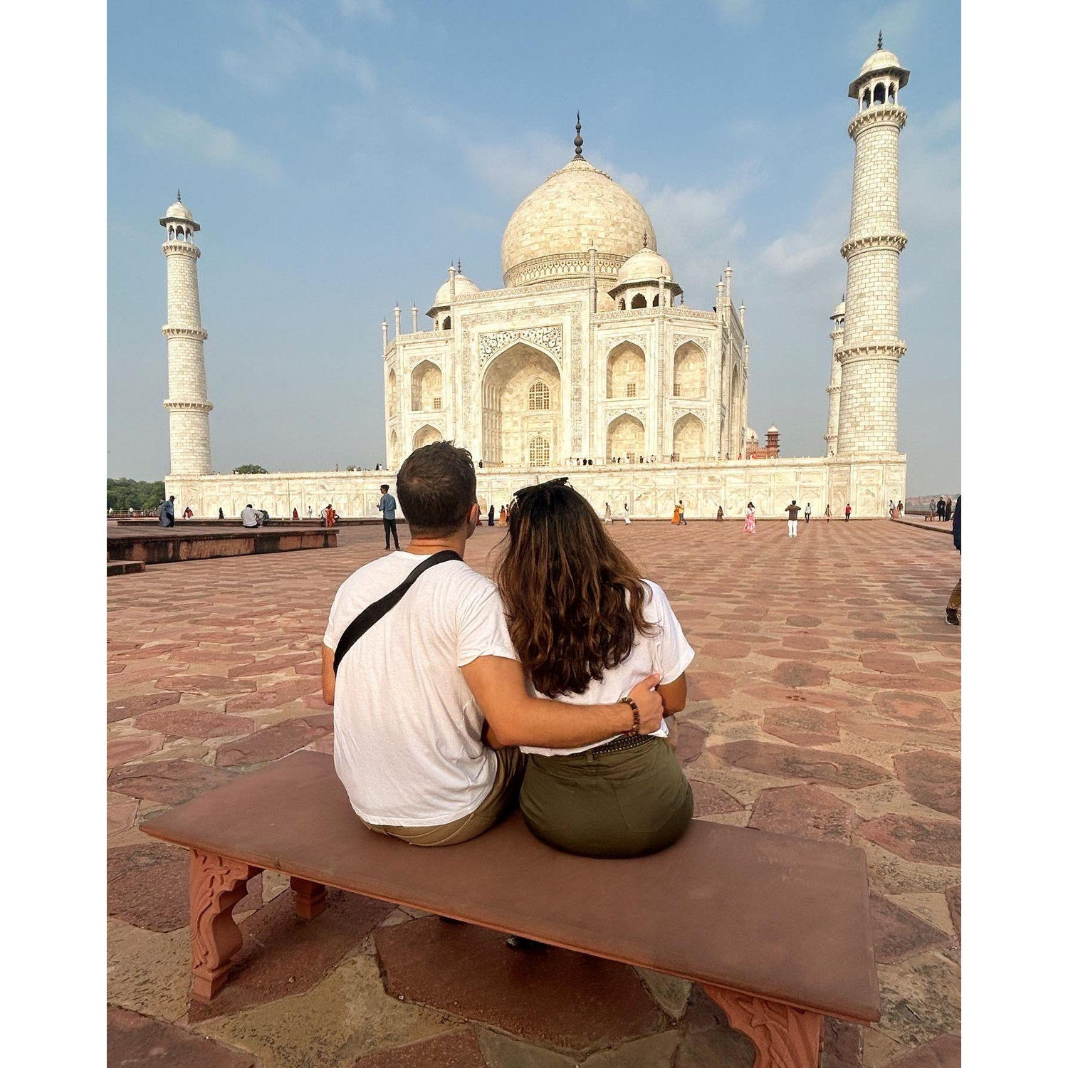 Visiting Dadiji in India and touring the Taj Mahal