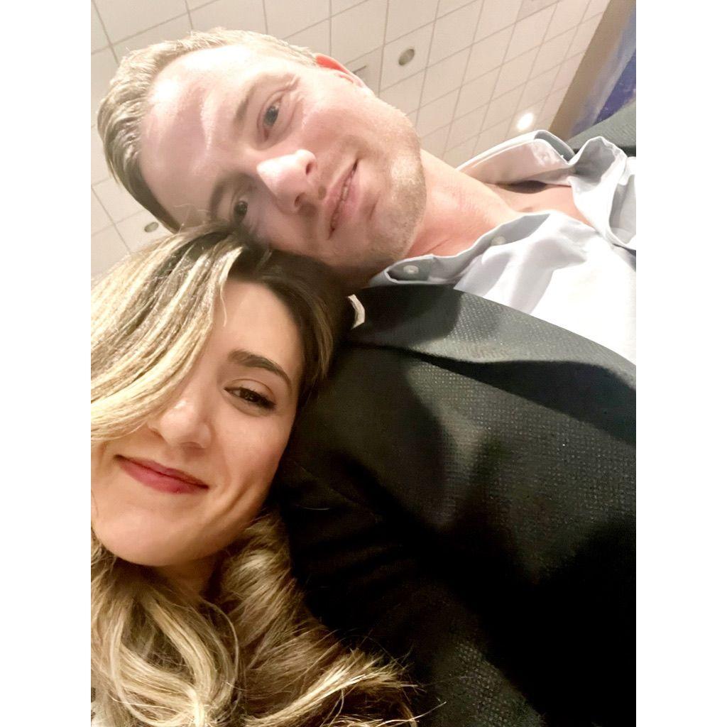 Our first date and first photo together