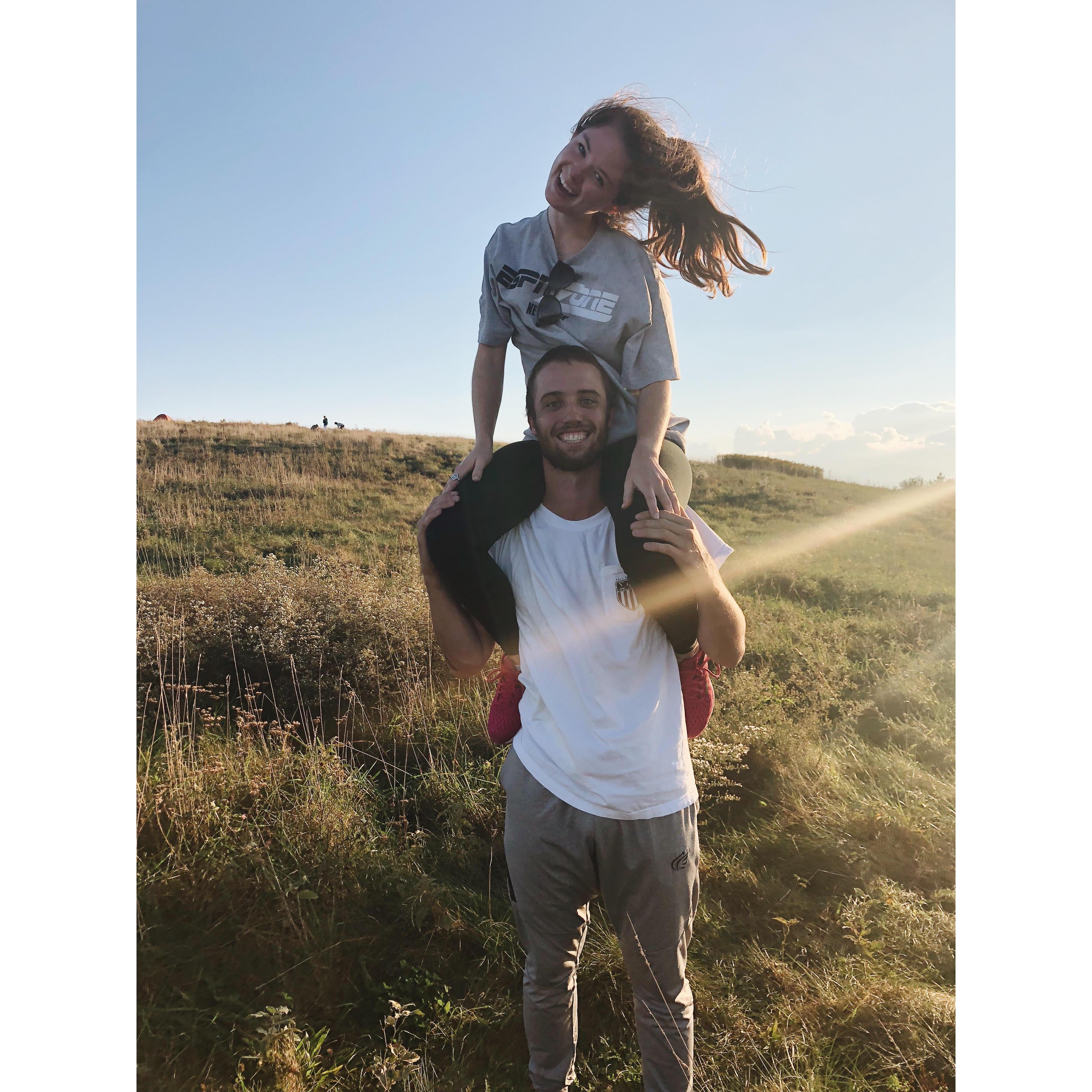 In Max Patch after Jill told Pearson she loved him!