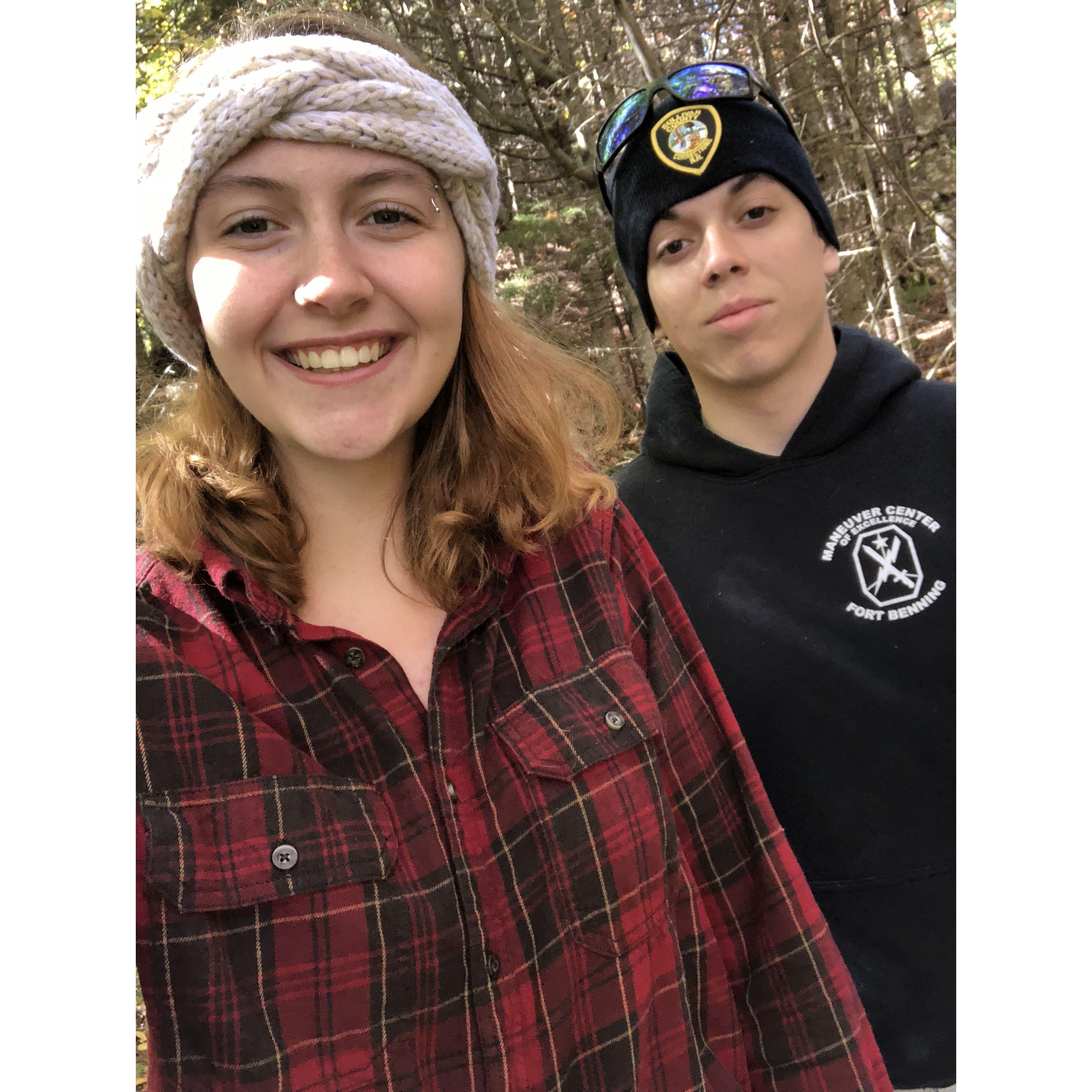 We went to the Lost River in the White Mountains 2018