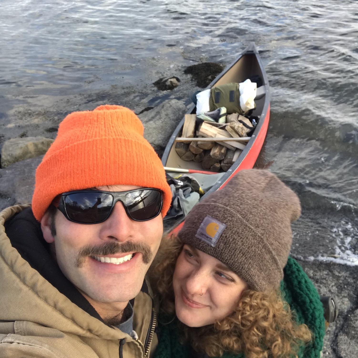 First photo + Camping trip together!