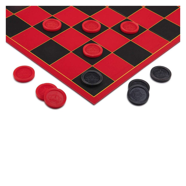 HI-Q Checkers & Tic-Tac-Toe Board Game for Kids