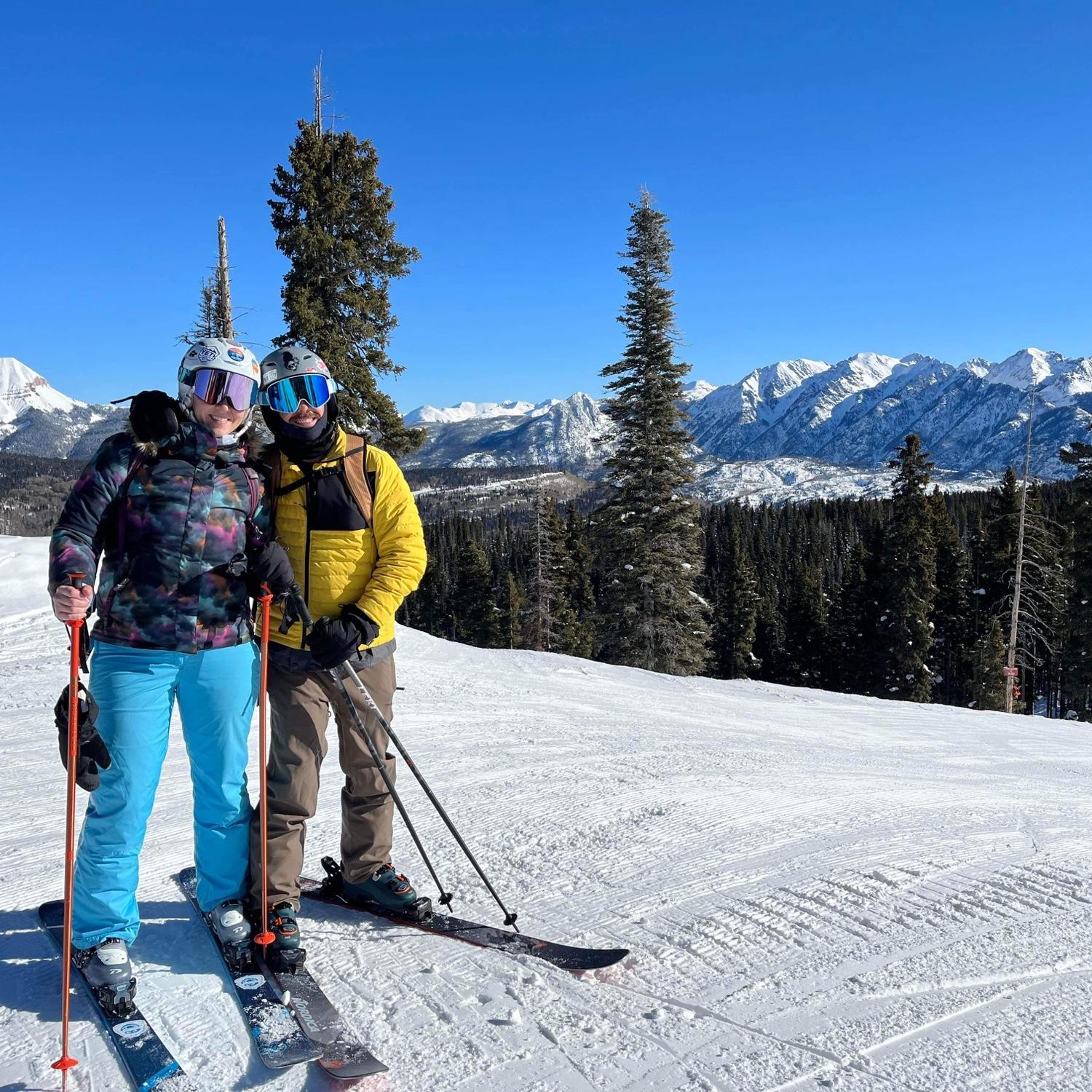 Purgatory ski trip (2023) - right before I injured myself 🤕