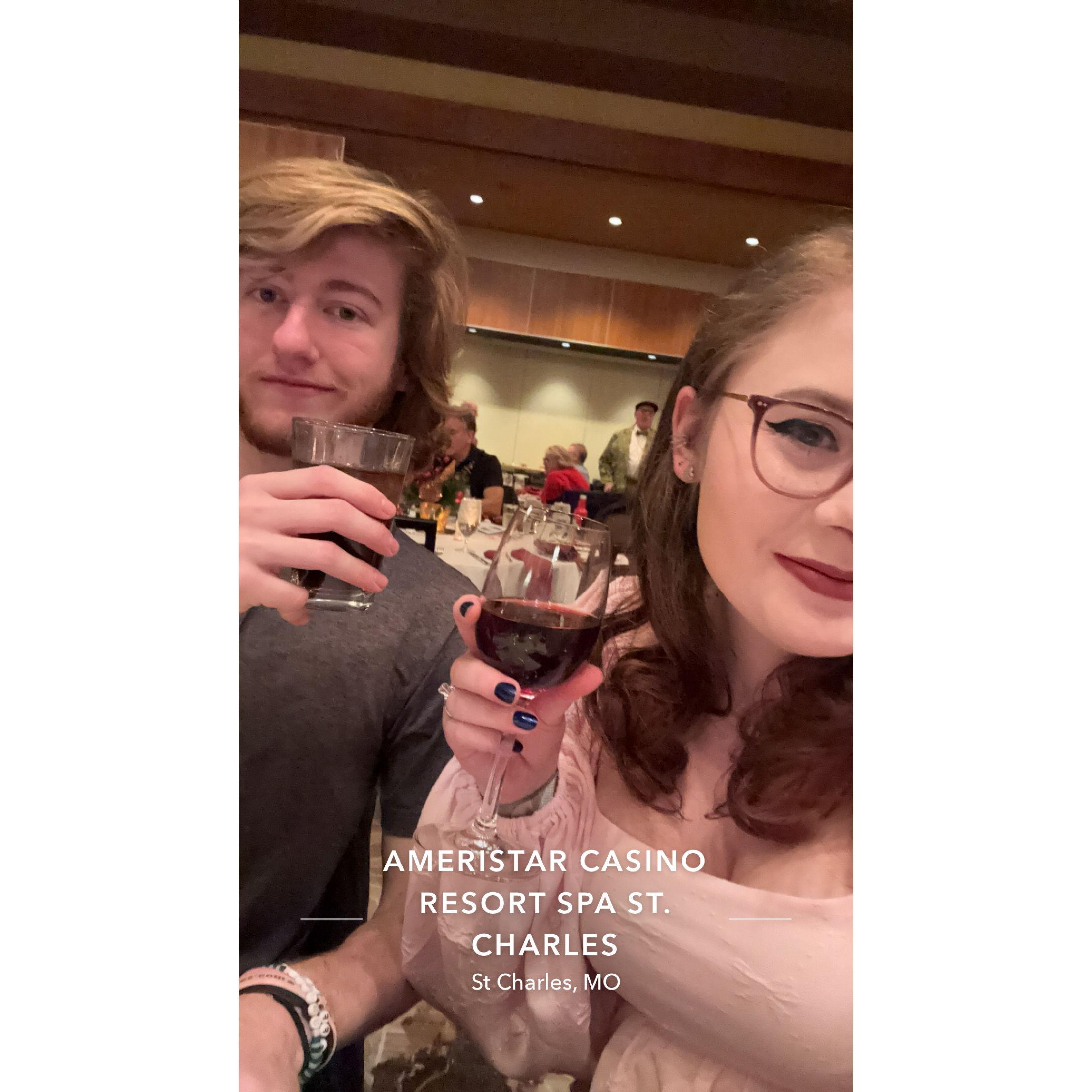 The holiday party for St. Charles convention center 2024