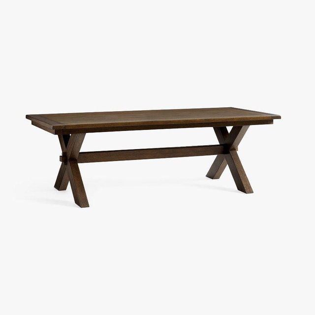 Toscana Extendable Dining Table, Vintage Amber, 74" - 104"