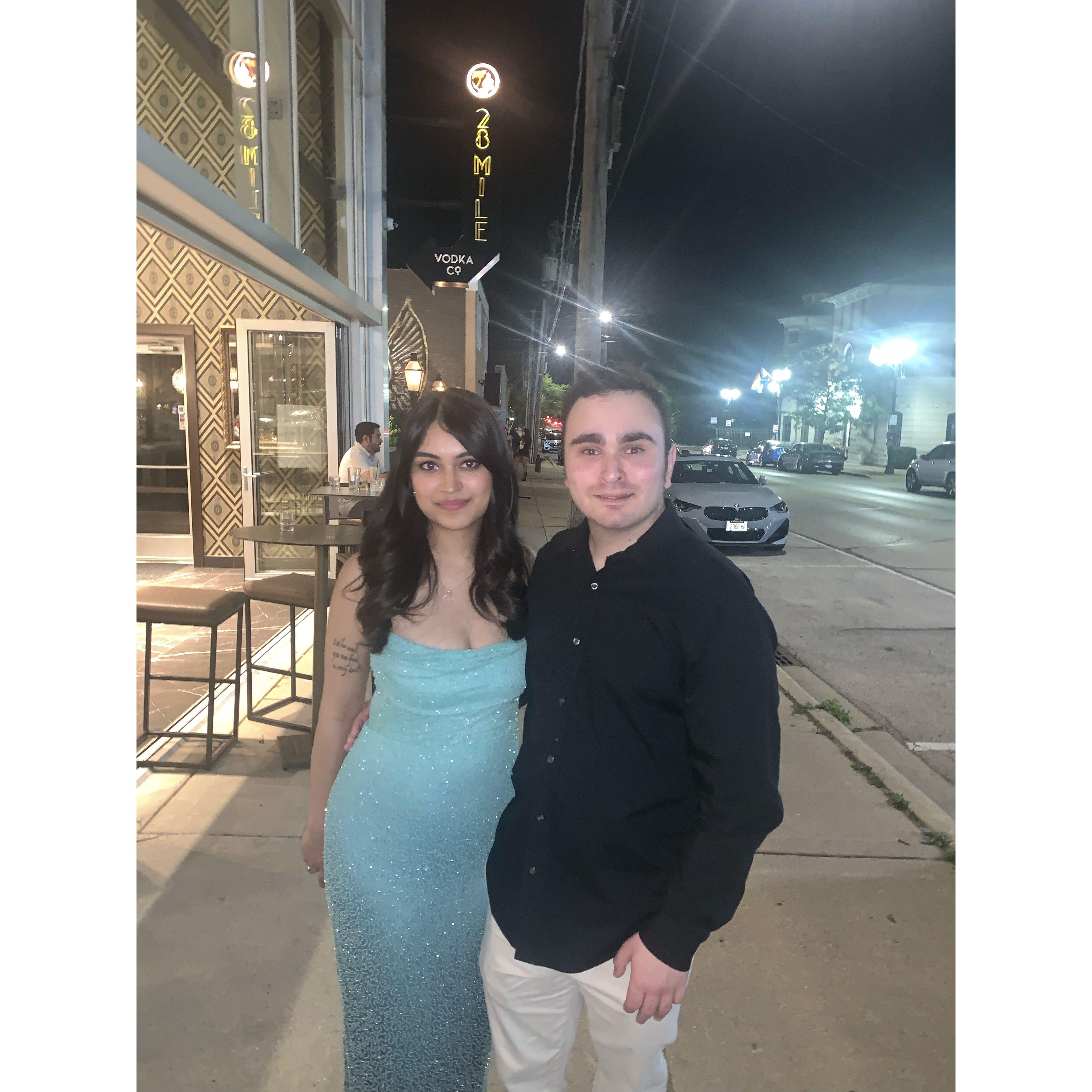 Alisa and Jami hosted a beautiful engagement party for us!