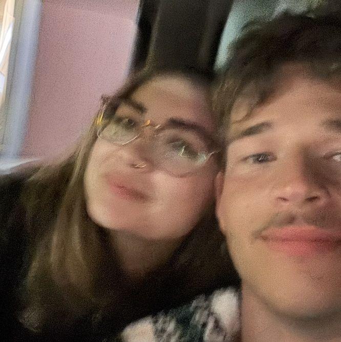 First official picture together in the McDonald's DT