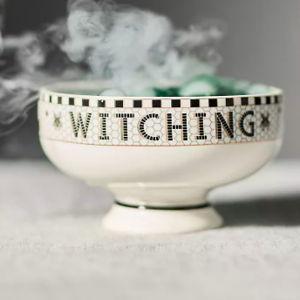 The Bistro Tile Stoneware Nut Bowl: Halloween Edition