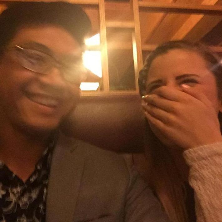 Second date selfies!