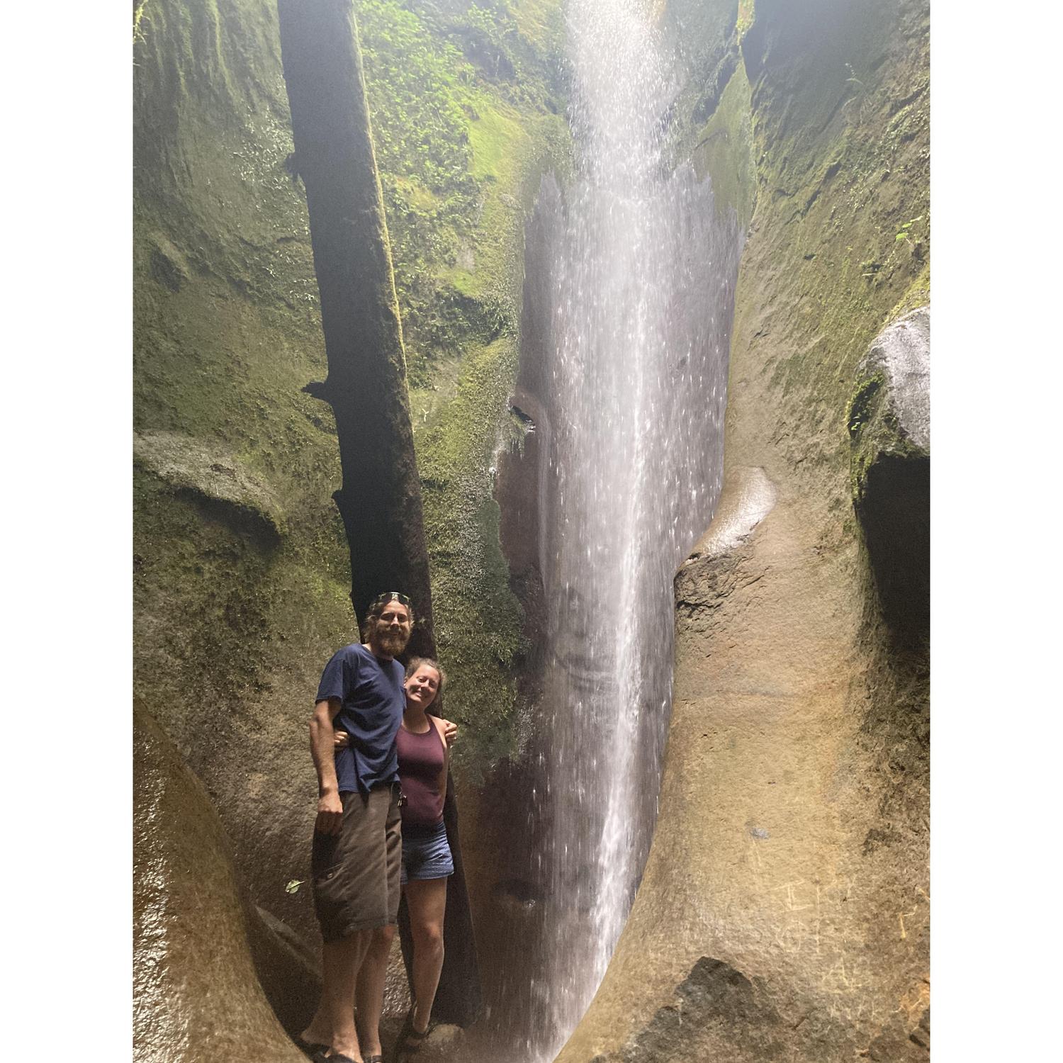 One of many waterfalls we've enjoyed together