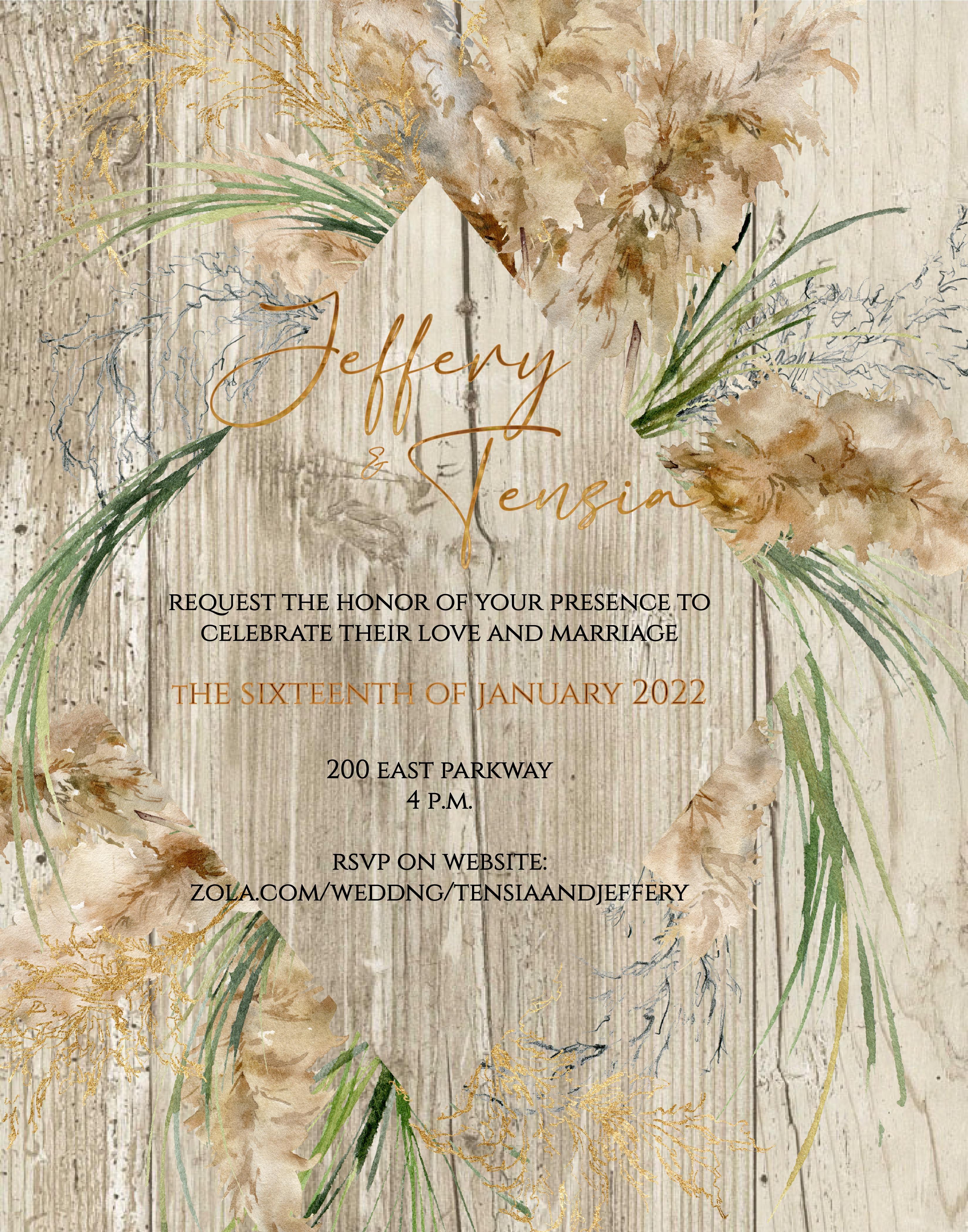 The Wedding Website of Jeffery Echols and Tensia Leakes