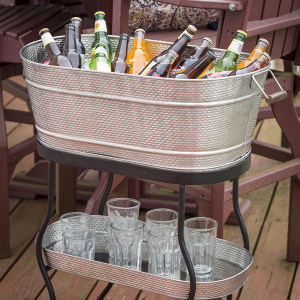 Tablecraft, Brickhouse Beverage Tub 3-Piece Set | Zola