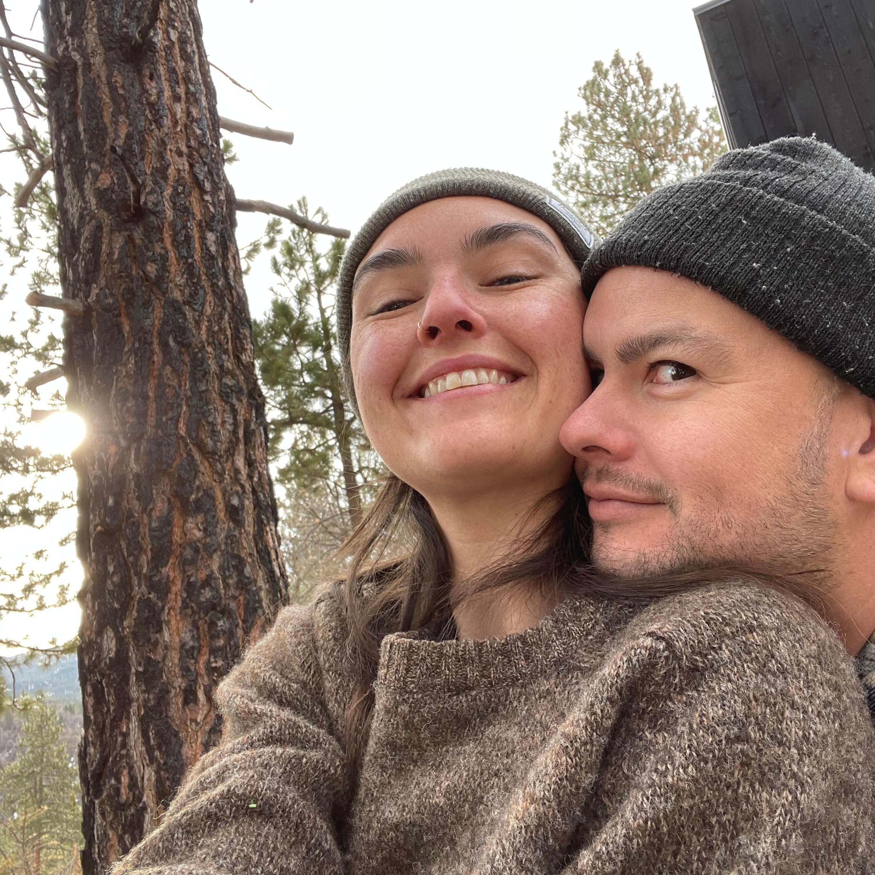 Hanging in the woods in Big Bear.