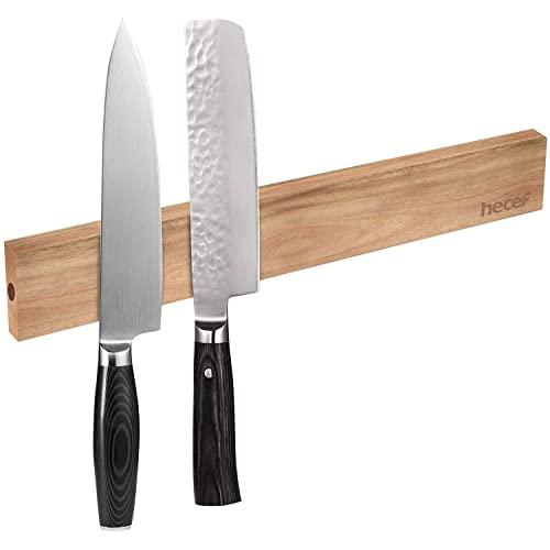 hecef HFG441154 Magnetic Knife Strips, 12", Brown