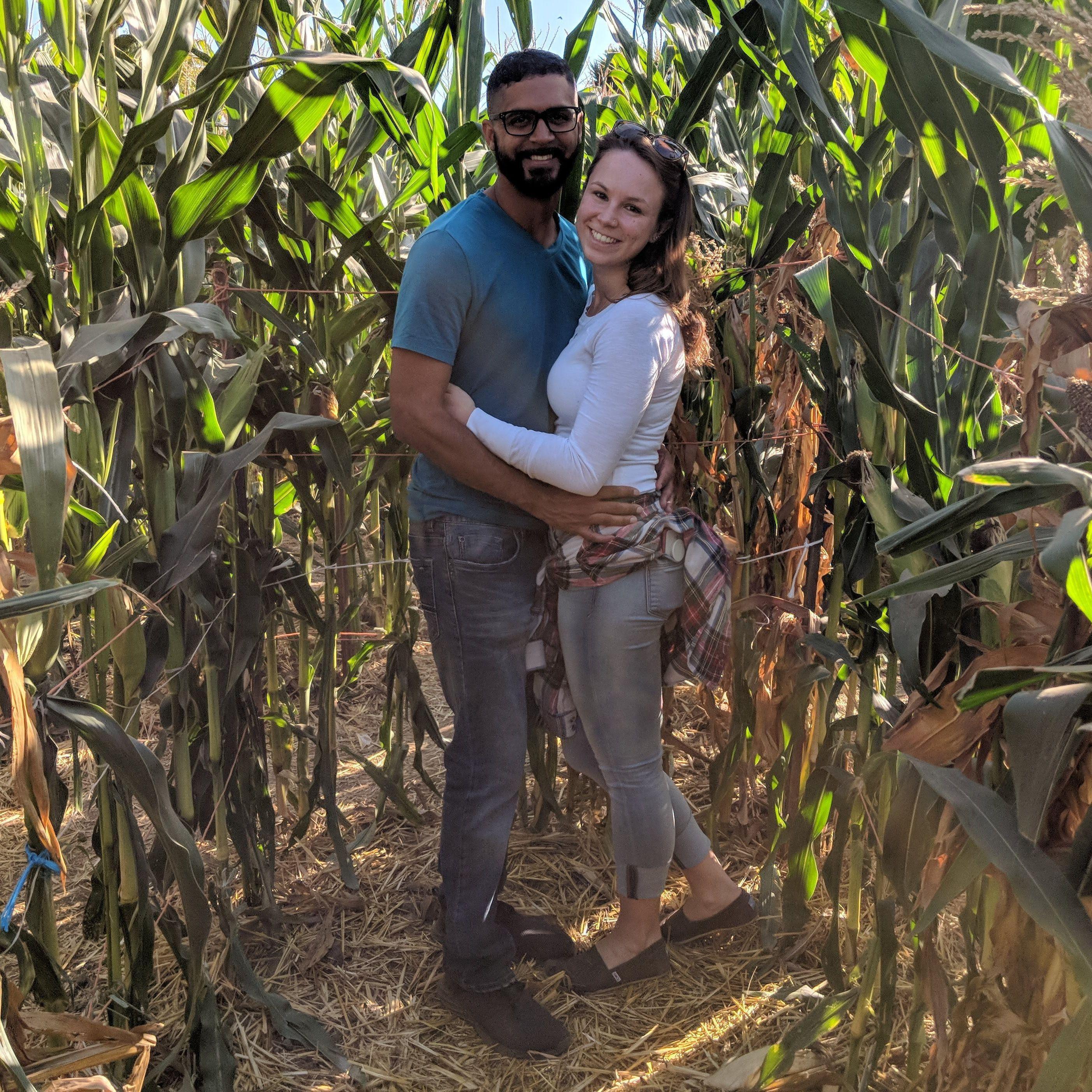 got lost in a corn maze lol