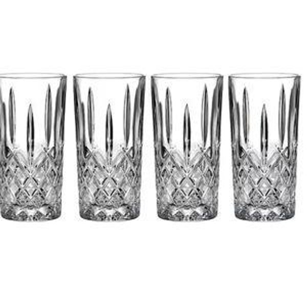 Marquis by Waterford Markham Traditional Crystal Highball Glasses, Set of 4 | Dillard's
