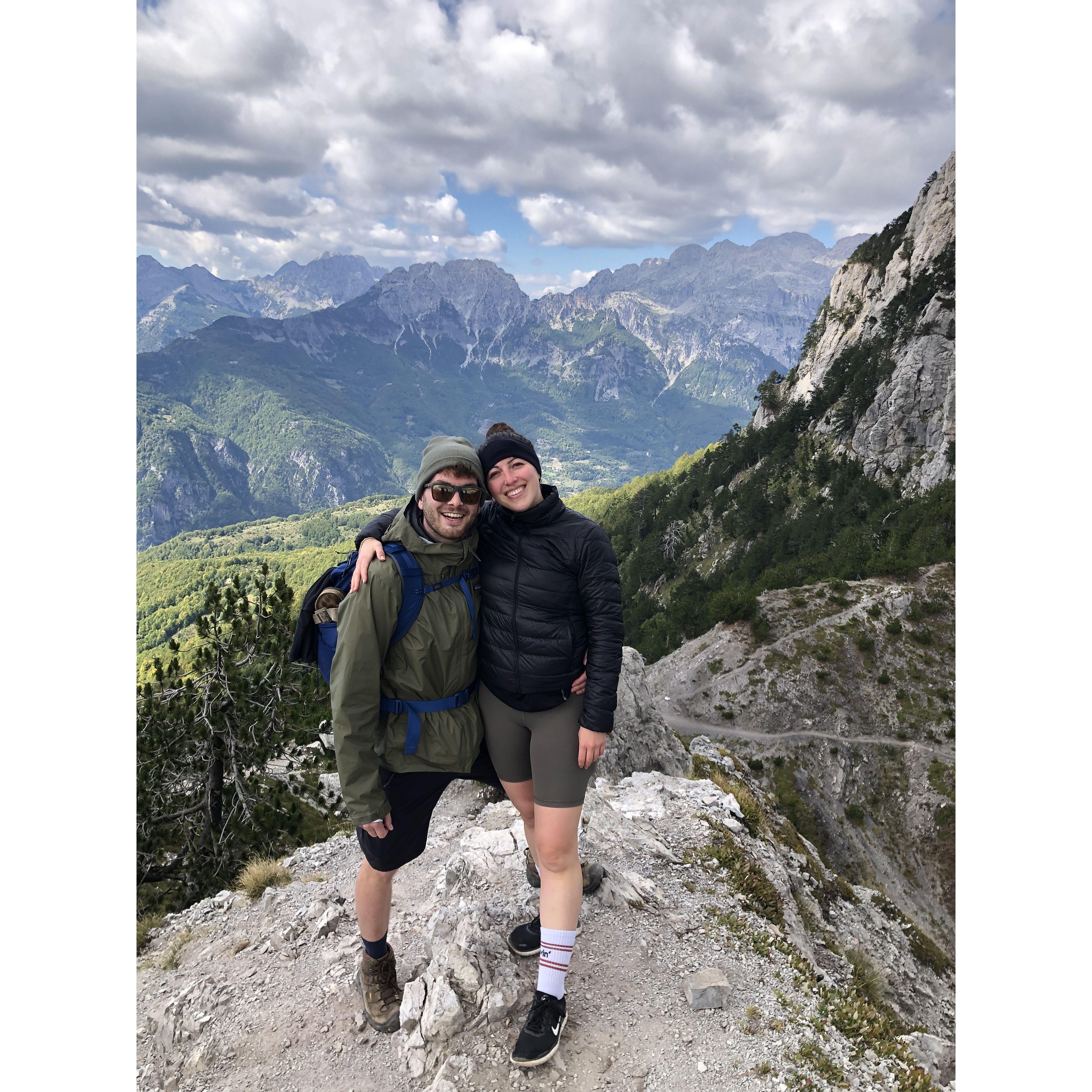 Hiking in Albania