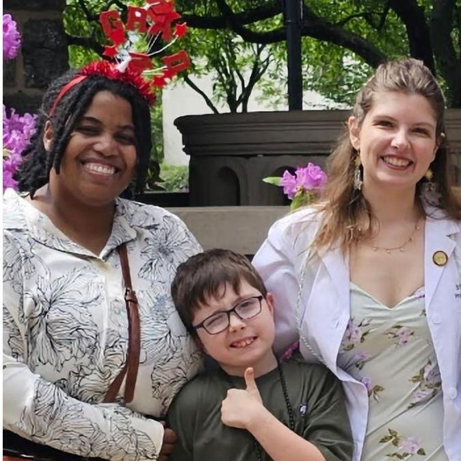 Brie's graduation from her physician assistant masters program! After months of driving Brie to clinical rotations, those two are finally both done school!