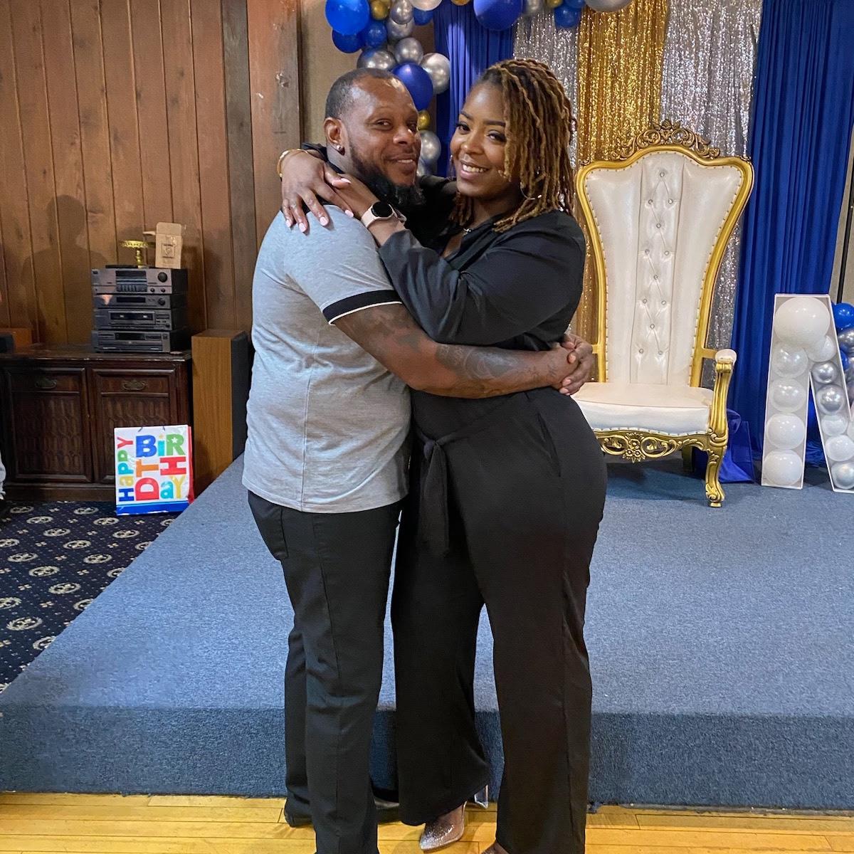 His grandma’s party first time meeting some of his family