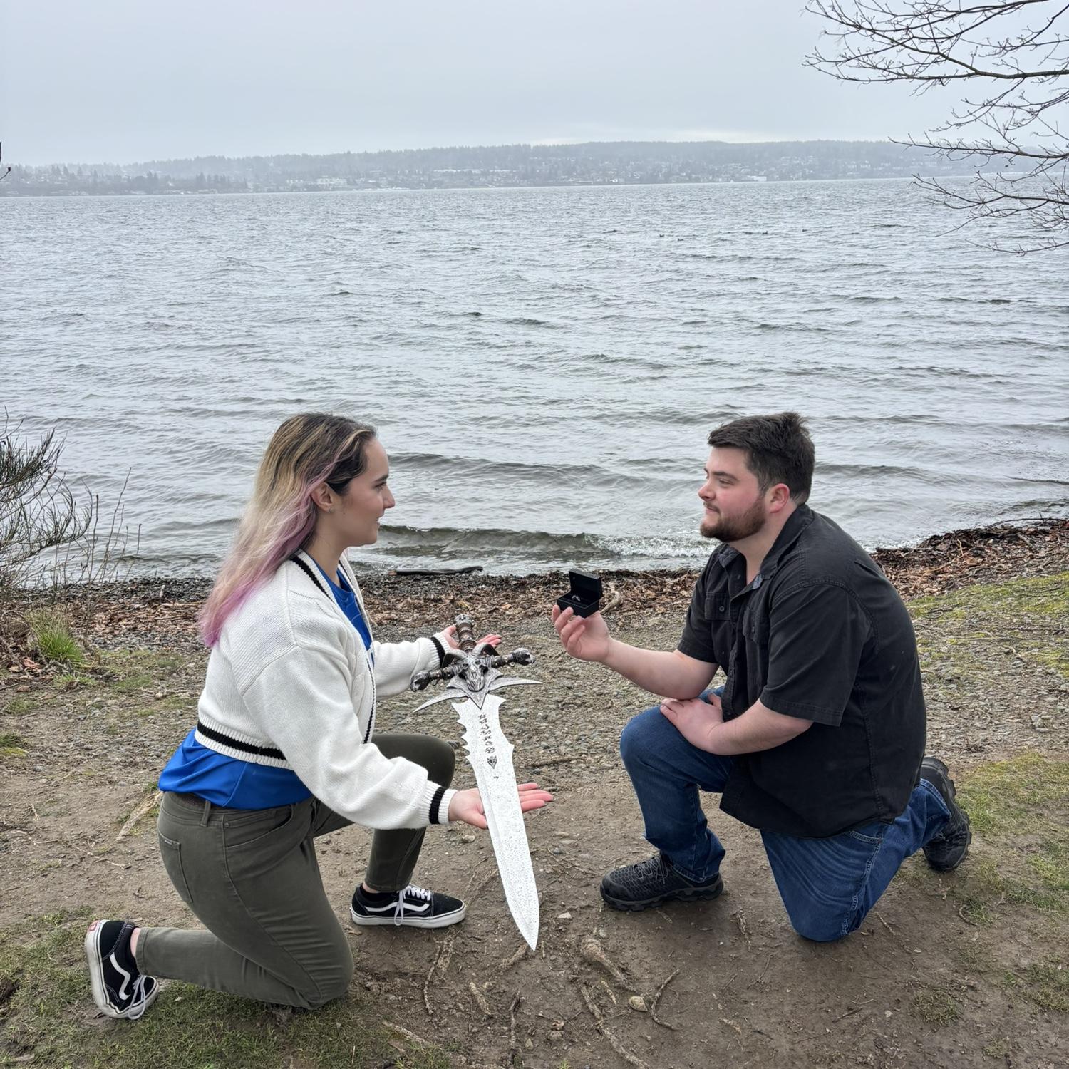 Our engagement photo!
