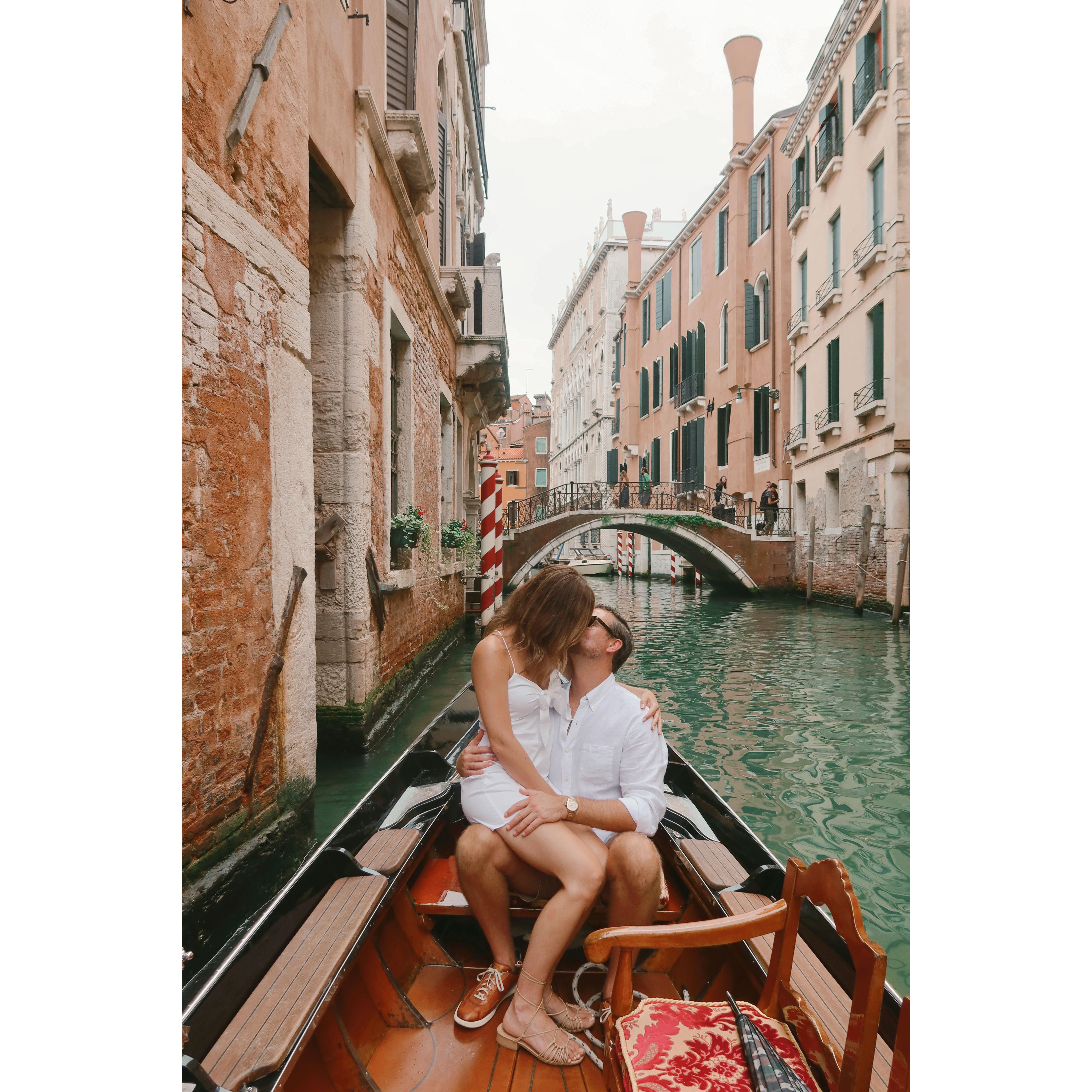 Our first gondola ride