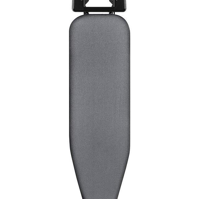 UFETGYG Classic Ironing Board 43" X 13" W/with Iron Rest | Full Metal Construction| Height Adjustable | Heat & Scorch Resistant Fabric | Anti-Skid Feet | Easy to Fold |Dark Grey