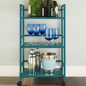Marshall Three Shelf Rolling Utility Cart