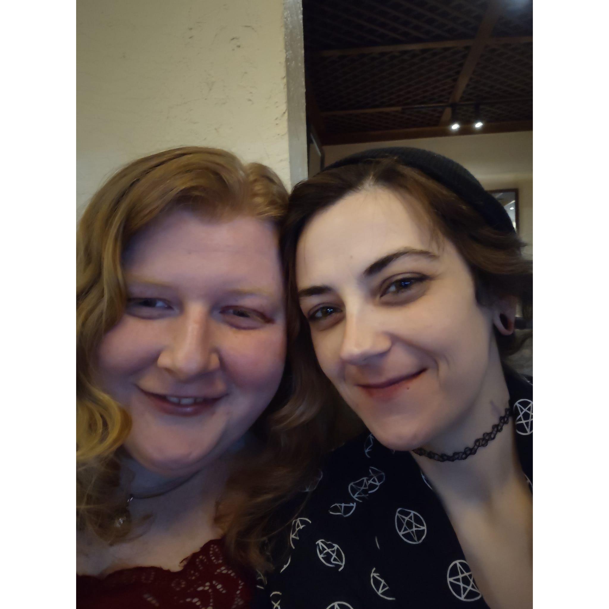 This is our first Valentines Day Date. We went to Olive Garden. Cassie surprised Bax by bringing her here on a whim.