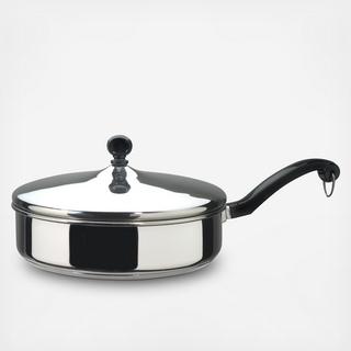 Classic Stainless Covered Saute Pan